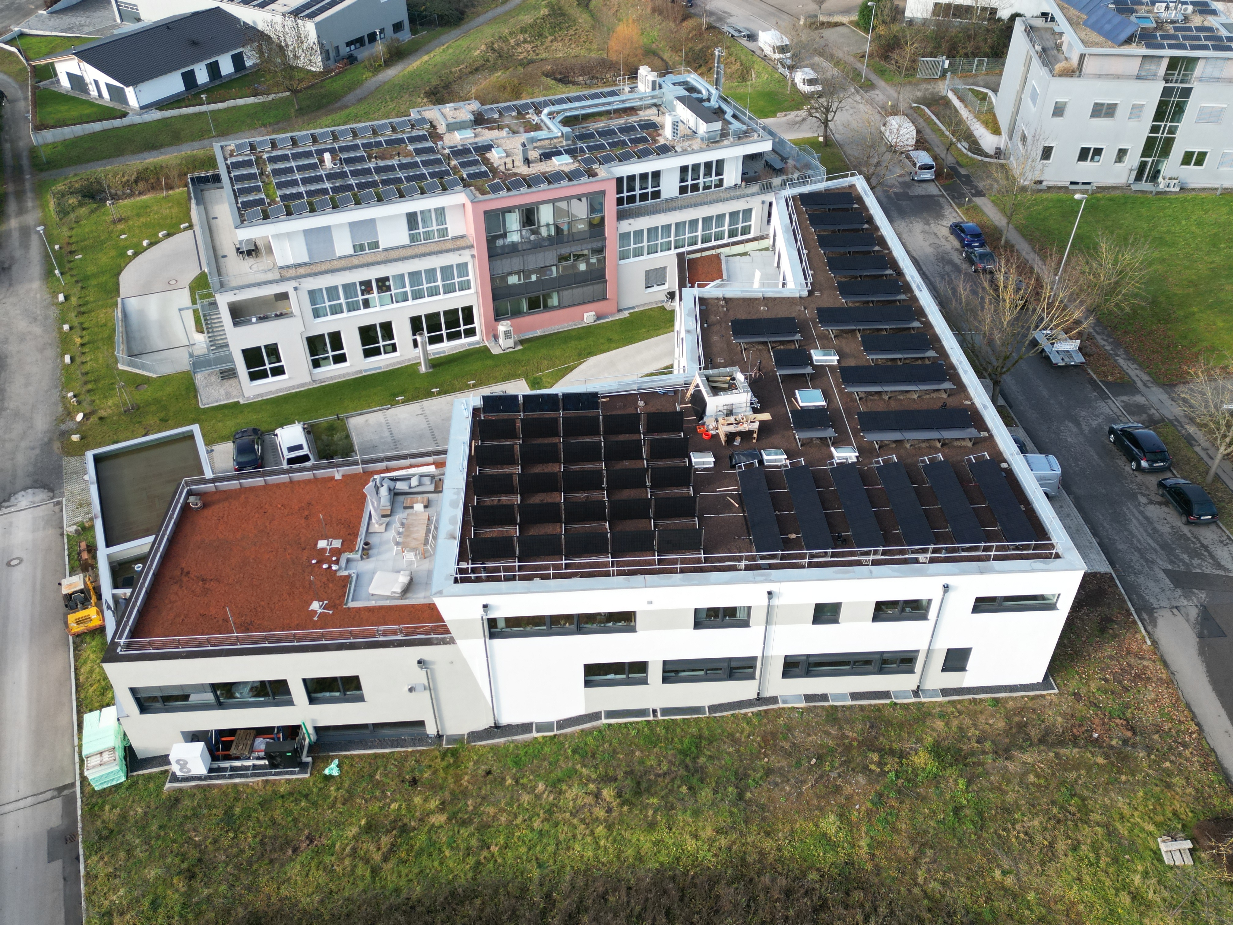 Leinzell – Luftaufnahme späterer Bebauungsstand